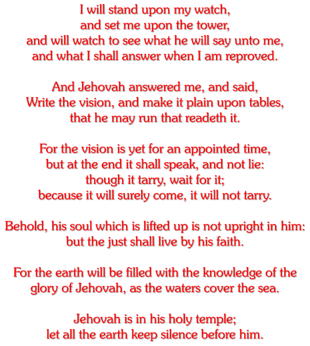 Habakkuk 2:1-4